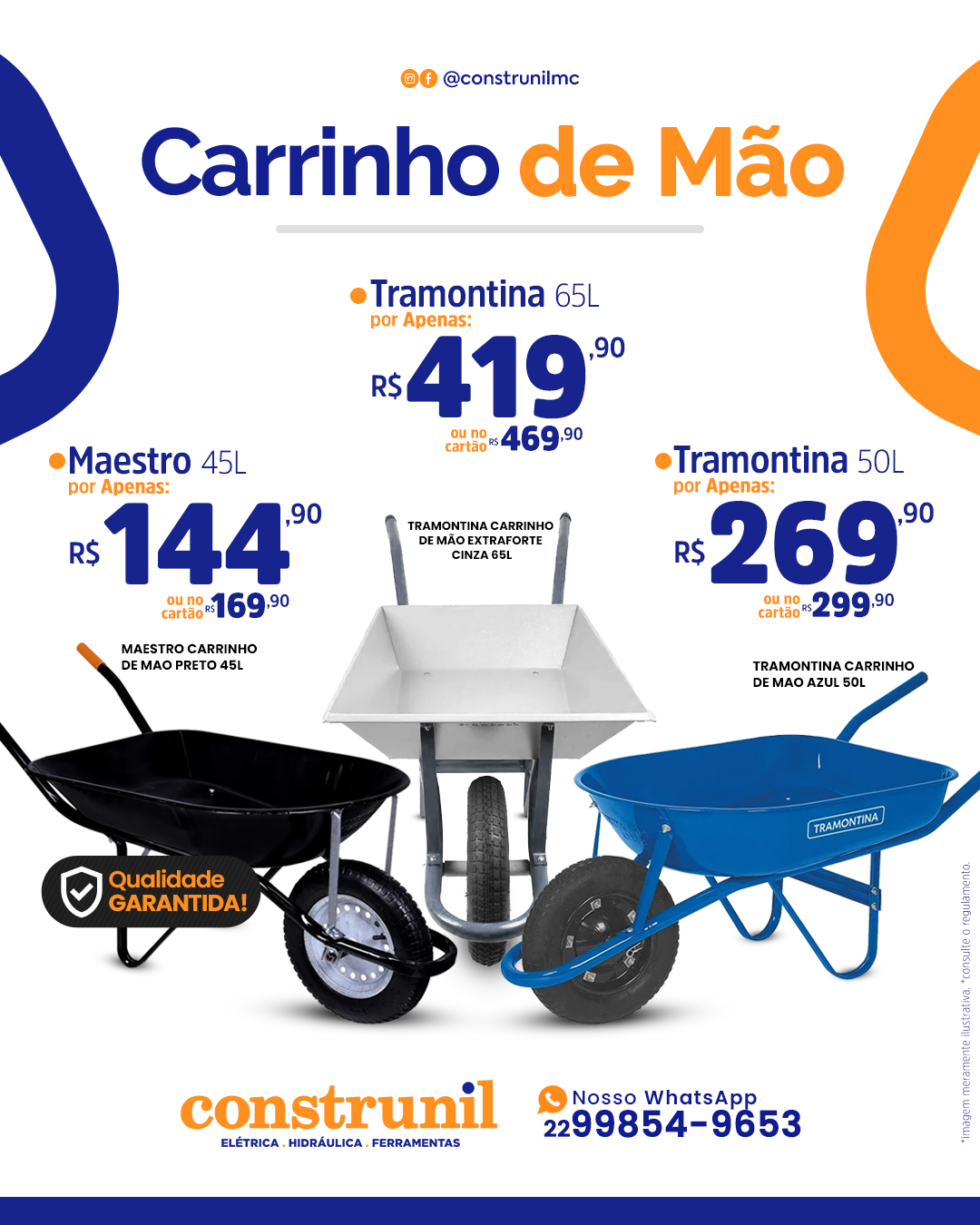 Arte Kolab — Construnil Carrinho de Mão